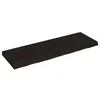 Kupaonska radna ploča tamnosmeđa 120x40x(2-6) cm tretirano drvo