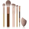 Real Techniques New Nudes Soft-Focus Face Set set čopičev