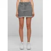 Womens mini denim skirt UC - grey