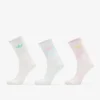 Nogavice adidas Tie Dye Crew Socks 3-Pack Off White/ Wonder Beige/ Dark Brown S