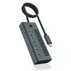 ICYBOX IB-HUB1457-C31 7-portni hub vmesnik USB 3.2 Type-C