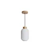 VISILICA White/Wood. E27. Max. 20W. (LED). IP20 VK/03328/PE/NW