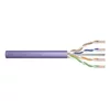 CAT 6 U-UTP installation cable, 250 MHz B2ca (LSZH-1), AWG 23/1, 500 m drum, sx, purple