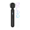 Digitalni Super Wand vibrator BLACQ, črn