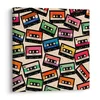Slika vintage kasete za magnetofon mix - 50x50