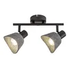 Rabalux Plafonska spot lampa Farelia, 2xE14, Siva