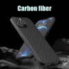 Maska za mobilni telefon Samsung Galaxy A15 5G CARBON FIBER, Crna