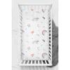 Abc Narandžasta, Braon i Mint Ranforce Fitted Plahta za Bebe
