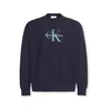 Calvin Klein Jeans Majica marine/meta/bela