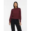 VILA Pulover VINikolina bordo