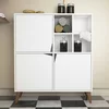 HANAH HOME Pulse White White komoda