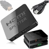 Razdelilnik slike 1x2 UHD 2x HDMI 4Kx2K 3D zvoka majhen razdelilnik
