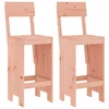Barski stolci 2 kom 40 x 48,5 x 115,5 cm od masivne duglazije