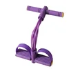 INF 6-Cevni Trak za Upor z Nožnimi Pedali – Vadba za Trebuh in Jedro, Joga in Fitnes za Domačo Telovadnico Purple, (5000243243)