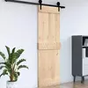 Vrata NARVIK Prirodna 85 x 210 cm Čvrsta borovina