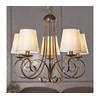 ONLI - Luster na lancu POMPEI 5xE14/6W/230V bronzan