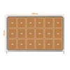 Tabla oglasna nobo notranja pluta s ključem 18xa4 1352x967mm 1902575 NOBO TABLE