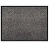 Vidaxl Doormat Svetlo siva 60 x 40 x 1.2 cm Teddy tkanina