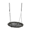 nabbi Otroška gugalnica Nest 95 cm - črna/antracit