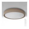 Brilagi - LED prigušiva plafonsko svetlo LUCIA LED/48W/230V O 41 cm braon + daljinski upravljač