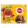 10 + 2 gratis! Pedigree vrečke v multi pakiranju 12 x 100 g - Senior v vrečkah za ohranjanje svežine