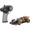 Roadstar R/C formula črna 13,5cm 2,4GHz polna funkcija na polnilno baterijo s svetlobo