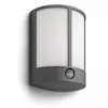 ZIDNA SVJETILJKA STOCK SA SENZOROM LED 6W/600lm/2700K/IP44/ANTRACIT