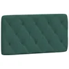vidaXL vidaXL Vzglavna stranica temno zelena 100 cm žamet, (21086526)