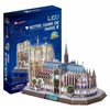 Cubicfun - Puzzle Notre Dame LED 3D kosov