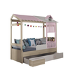 HANAH HOME Dečiji krevet Ayder New Pink