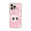 Silikonska maska za iPhone 16 Pro Max 6.9 Print, La Bubu, Roze
