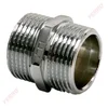Nipl dupli 3/8 hromirani