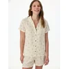 Penti Pižama Pyjama-Sets kremna
