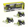 Merx traktor na potez sa prikolicom i životinjom ( ms05896 )