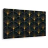 Slika zlat art deco vzorec - 120x80