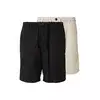 JACK & JONES Chino hlače JPSTJAIDEN črna/pegasto bela