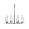 Kolarz 6009.81050 - Luster na lancu RAGGIO 10xE14/25W/230V, srebrne boje
