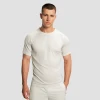 GymBeam Men‘s Pulse X  Running T-shirt Gray