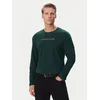 Tommy Hilfiger Majica z dolgimi rokavi UM0UM04014 Zelena Regular Fit