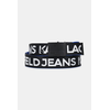 Dvostranski pas Karl Lagerfeld Jeans zelena barva, A1M33131