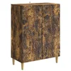 Postol Dimljeni hrast 66 x 34,5 x 90 cm Konstruirano drvo