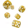 Kockice Oakie Doakie Dice D6 16 mm Speckled - Orange (12)
