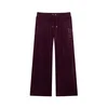 Juicy Couture Hlače OLD GOTHIC grenada/vinsko rdeča