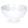Northix Velika skleda iz belega porcelana - 1,6 litra