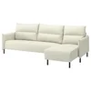 MANNARP Sofa 4-sed i lenjivac, Gunnared bež
