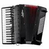 Klavirska harmonika 72B MasterChord Black Latone