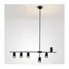 Brilagi - Luster na sajli CRANE 6xGU10/30W/230V crne boje