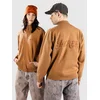 Jacker Classic Zip Knit moški pulover brown