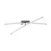 Leuchten Direkt 11292-17 - LED Lestenec SIMON 2xLED/8W/230V krom