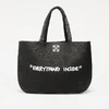 Torba Off-White Jitney Tote Quote Black Universal